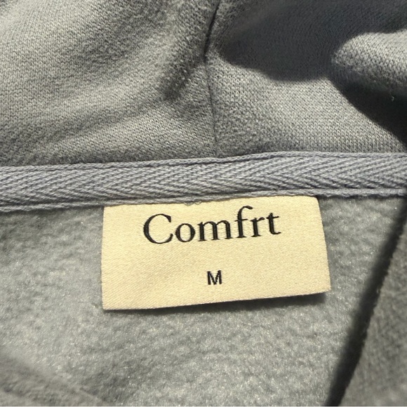 Comfrt Affirmations Collection Blue Hoodie Size Medium - Picture 3 of 8